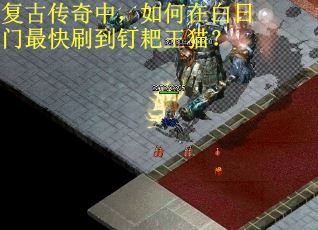 复古传奇中,如何在白日门最快刷到钉耙王猫? 复古传奇中,如何在白日门最快刷到钉耙王猫?