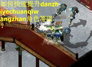 如何快速提升danzhiyechuanqiwangzhan角色等级? 如何快速提升danzhiyechuanqiwangzhan角色等级?