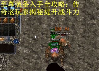 至尊装备入手全攻略：传奇老玩家揭秘提升战斗力