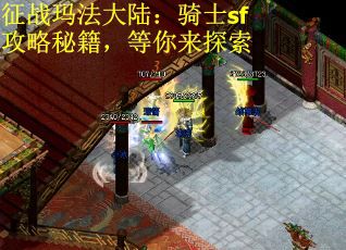 征战玛法大陆：骑士sf攻略秘籍，等你来探索