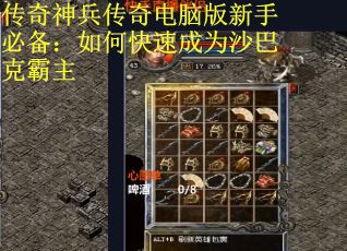 传奇神兵传奇电脑版新手必备：如何快速成为沙巴克霸主