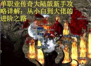 单职业传奇大陆版新手攻略详解：从小白到大佬的进阶之路