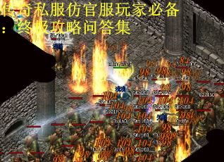 传奇私服仿官服玩家必备：终极攻略问答集