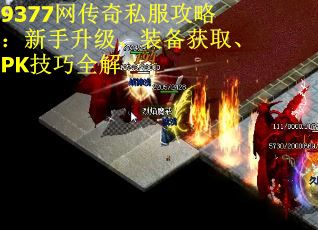 9377网传奇私服攻略：新手升级、装备获取、PK技巧全解