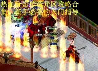 热血合击传奇开区攻略合集：新手必备的入门指导