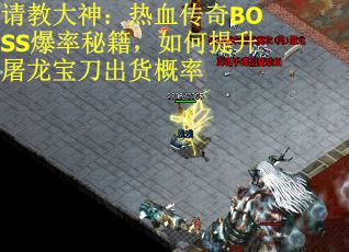 请教大神：热血传奇BOSS爆率秘籍，如何提升屠龙宝刀出货概率