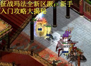征战玛法全新区服：新手入门攻略大揭秘