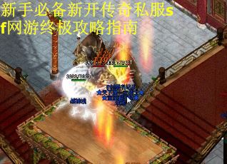 新手必备新开传奇私服sf网游终极攻略指南