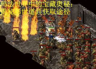 玛法世界中的宝藏奥秘：揭秘稀世道具获取途径