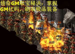 传奇GM取宝秘诀：掌握GM代码，刷取极品装备