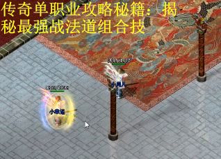 传奇单职业攻略秘籍：揭秘最强战法道组合技