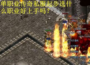 单职业传奇私服起步选什么职业好上手吗？