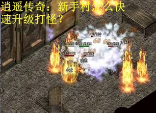 逍遥传奇:新手村怎么快速升级打怪? 逍遥传奇:新手村怎么快速升级打怪?