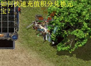 如何快速充值积分兑换元宝？