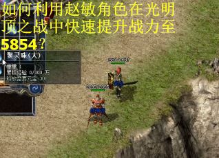 如何利用赵敏角色在光明顶之战中快速提升战力至5854? 如何利用赵敏角色在光明顶之战中快速提升战力至5854?