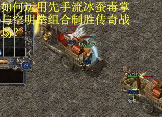 如何运用先手流冰蚕毒掌与空明拳组合制胜传奇战场？