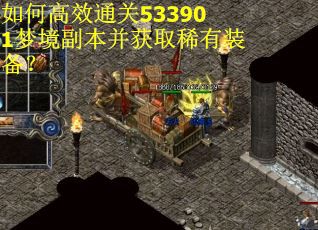 如何高效通关533901梦境副本并获取稀有装备？